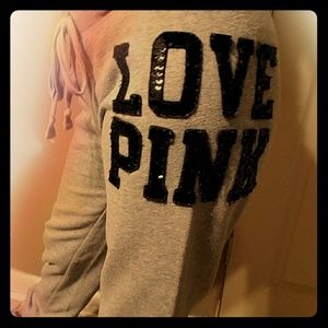 XS VSPink BLING Sequined Sweats💕